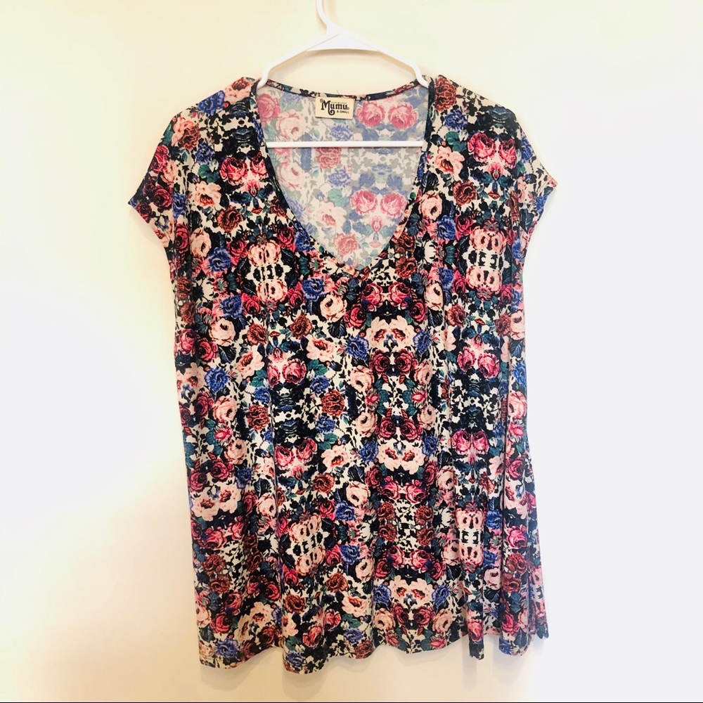 Show Me Your MuMu Floral Tunic XS